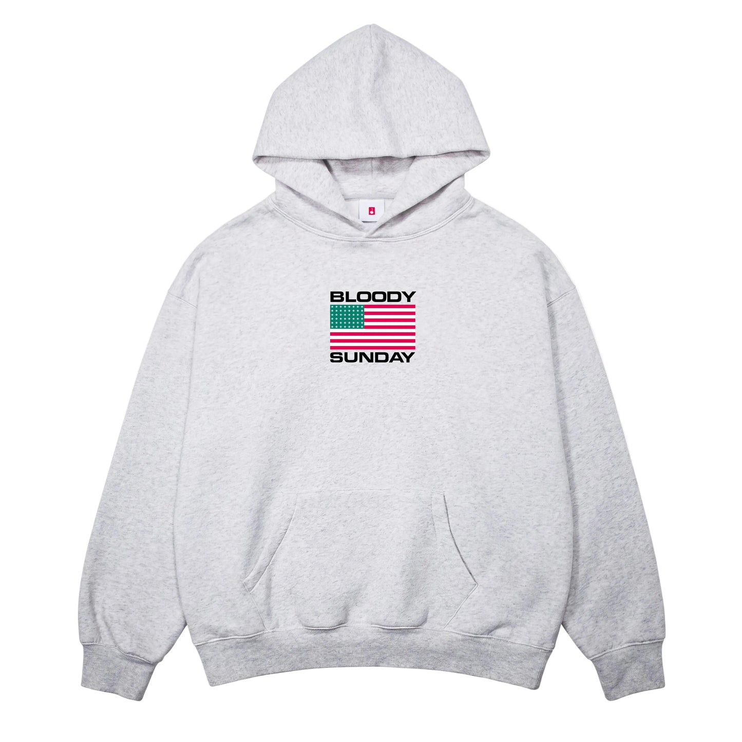 SUNDAY FLAG HOODIE [HEATHER] Bloody Sunday
