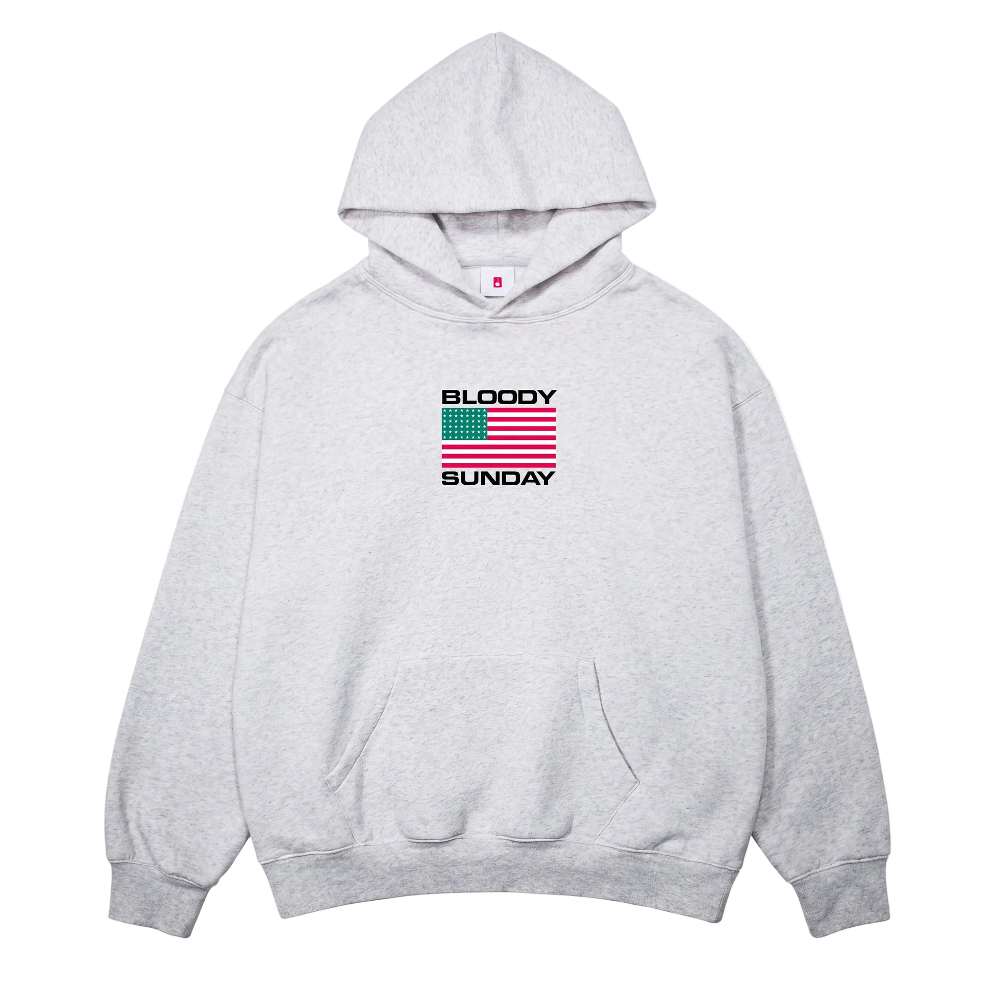 SUNDAY FLAG HOODIE [HEATHER] Bloody Sunday