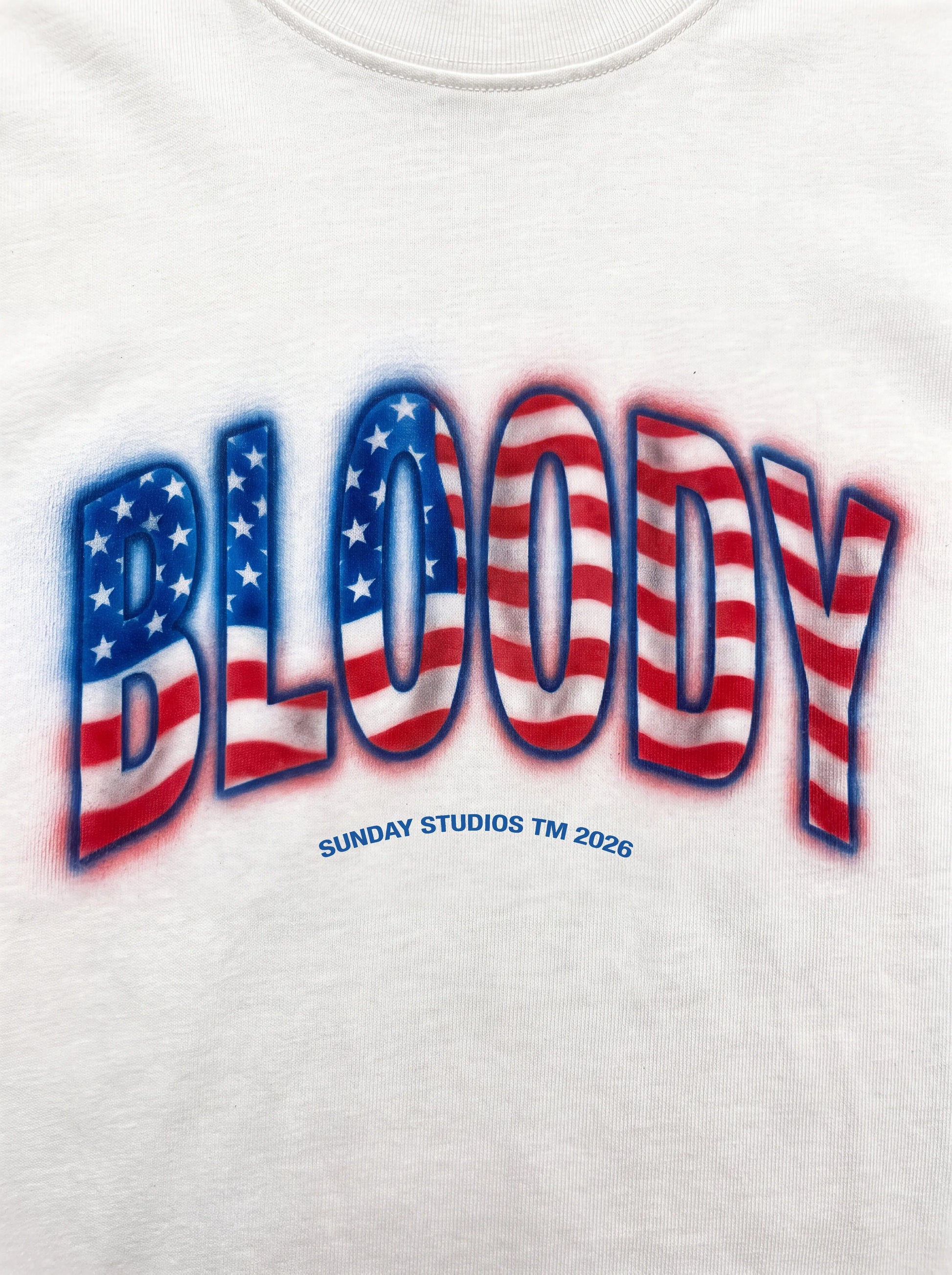 AIRBRUSH AMERICA TEE Bloody Sunday