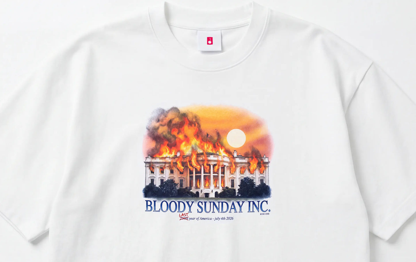 WHITEHOUSE TEE Bloody Sunday