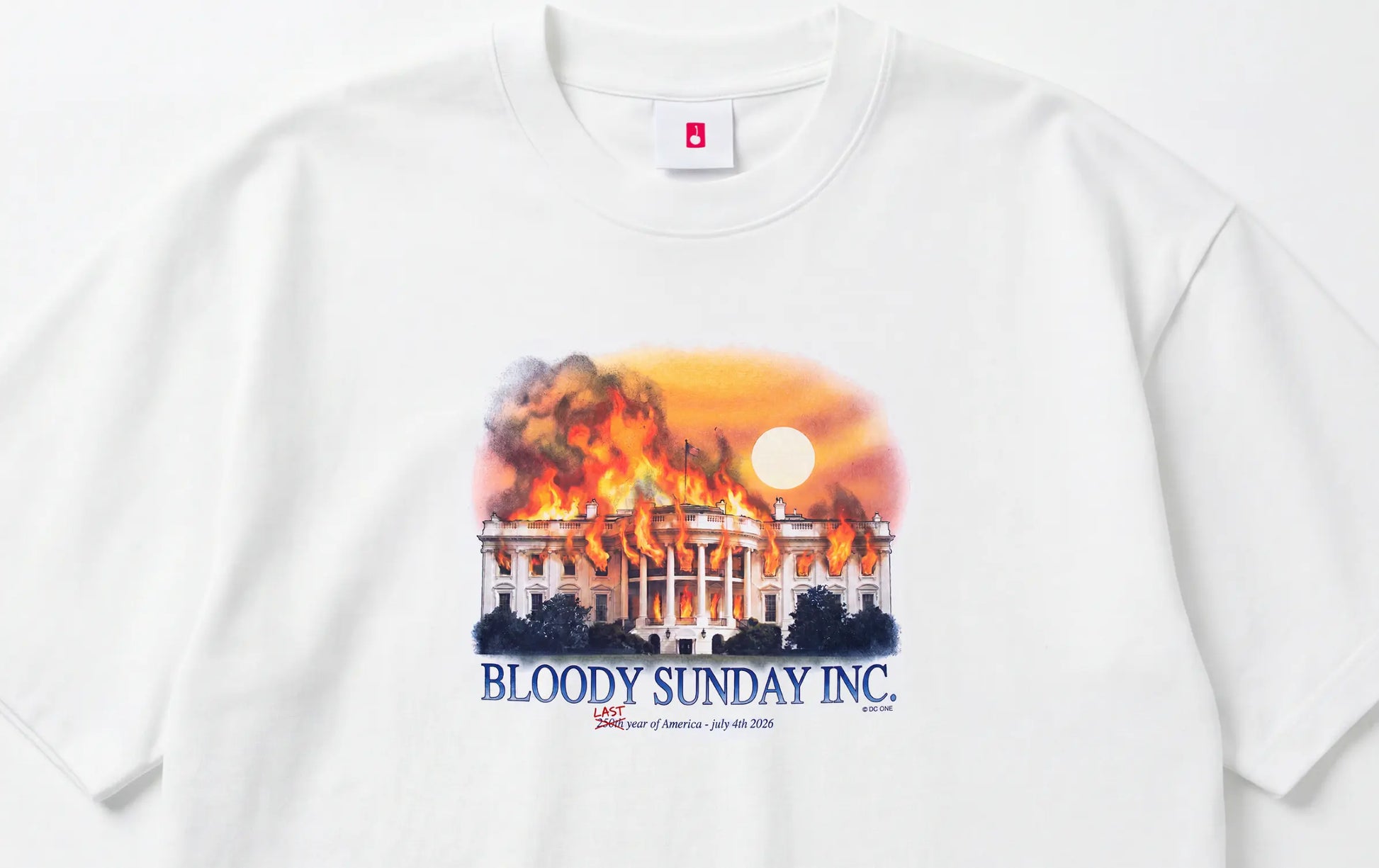 WHITEHOUSE TEE Bloody Sunday