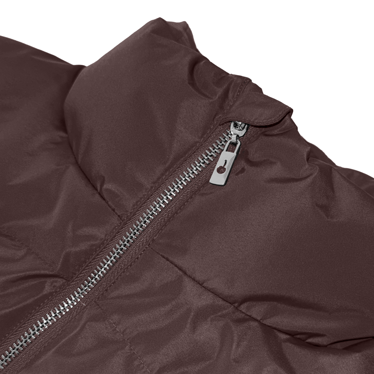 Brown Puffer Puffer Jacket - Bloody Sunday