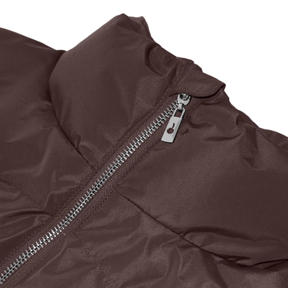 Brown Puffer Puffer Jacket - Bloody Sunday