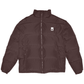 Brown Puffer Puffer Jacket - Bloody Sunday