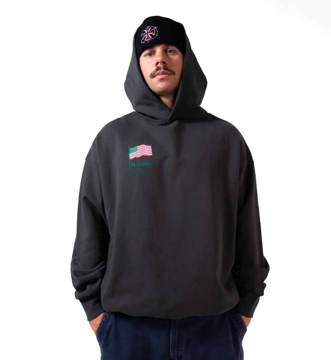 I VOTED HOODIE [BLACK] - Bloody Sunday