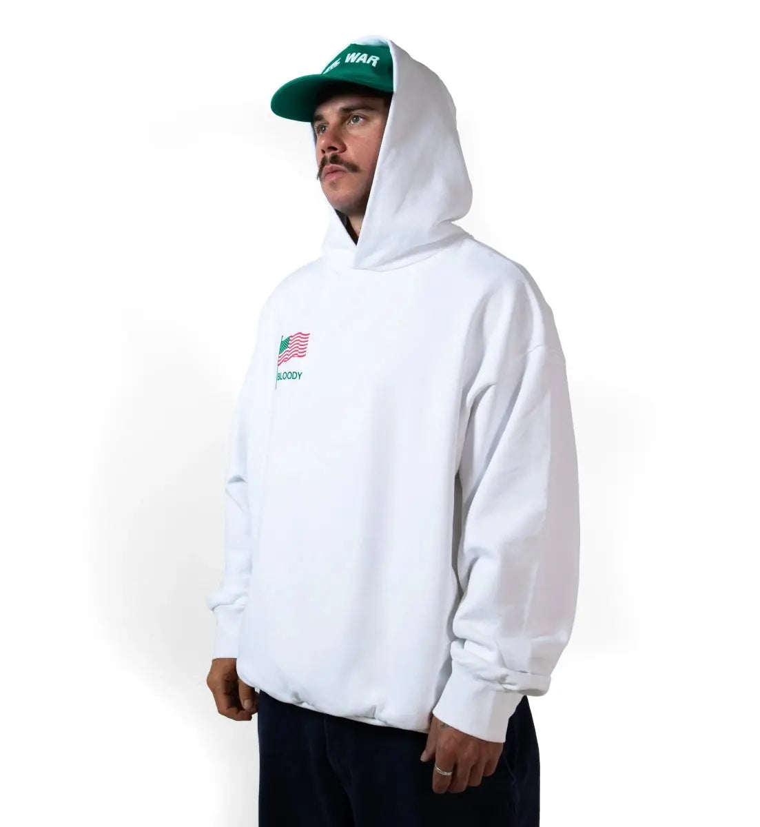 I VOTED HOODIE [WHITE] - Bloody Sunday