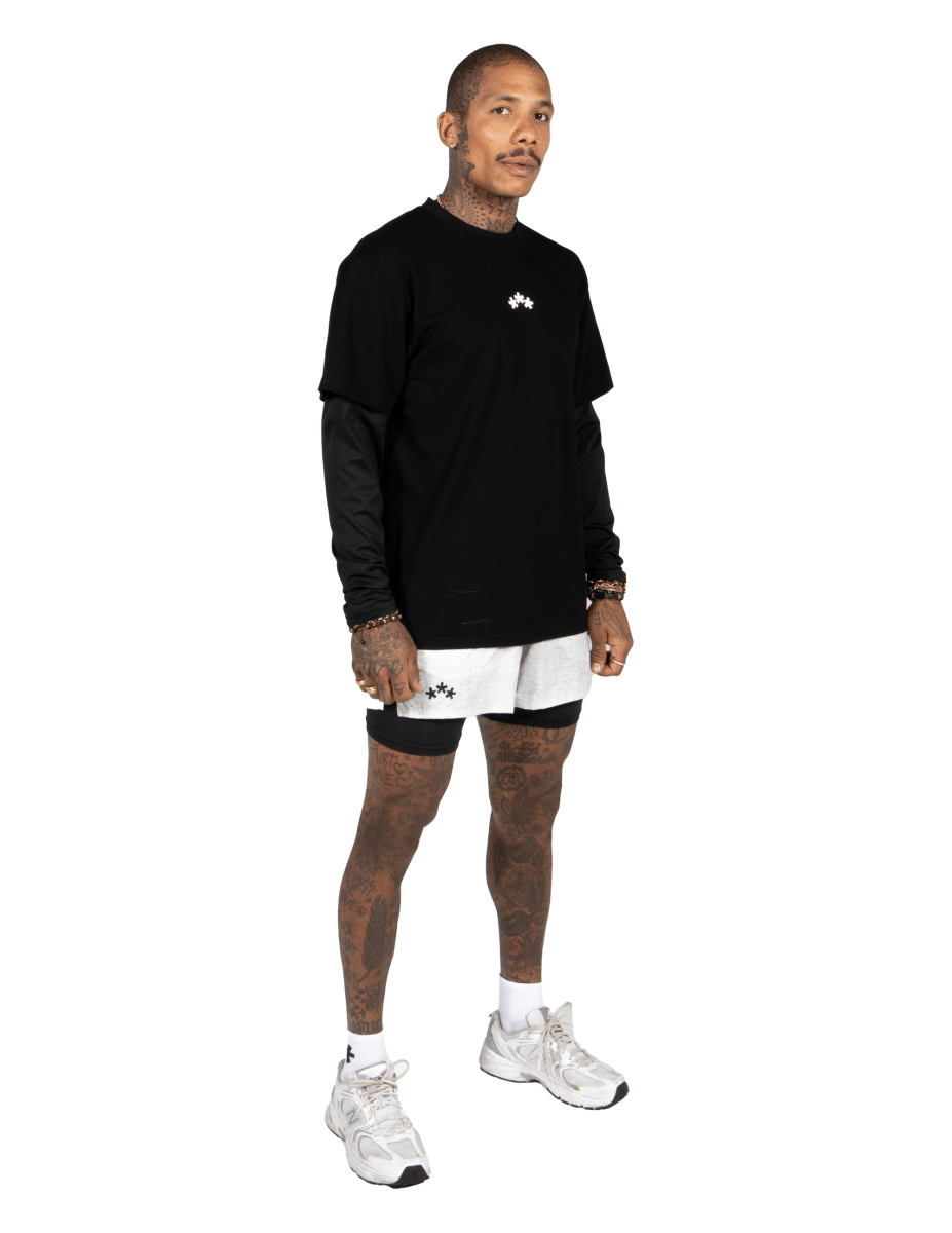 SUNDAY SPORT HEATHER COMPRESSION SHORTS - Bloody Sunday