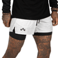 SUNDAY SPORT HEATHER COMPRESSION SHORTS - Bloody Sunday