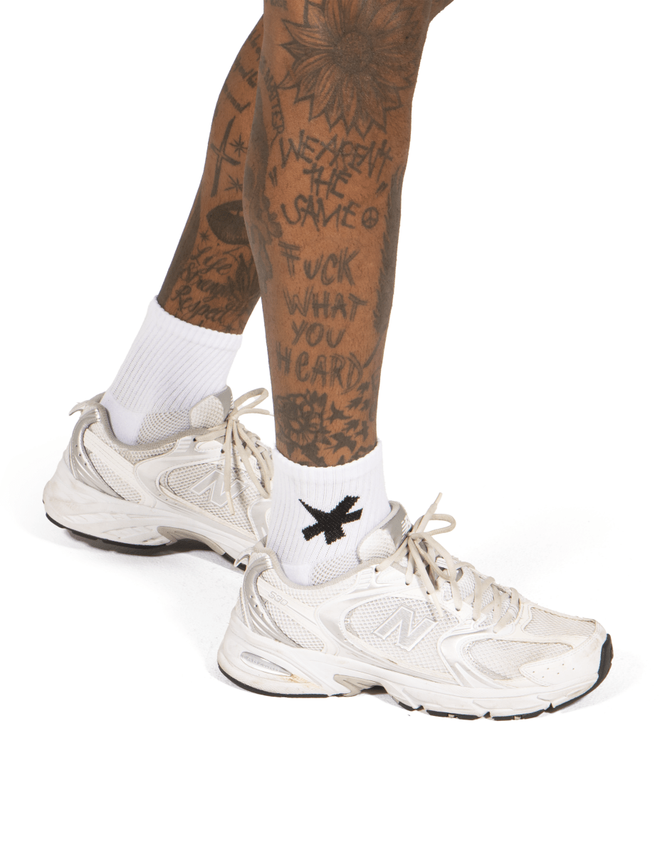 SUNDAY SPORT WHITE SOCKS - Bloody Sunday