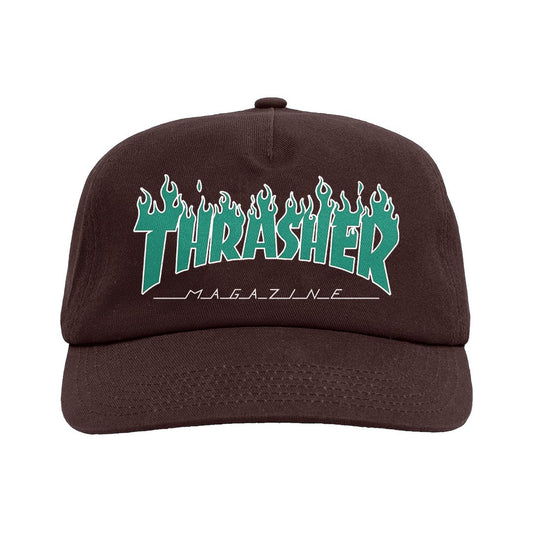 THRASHER HAT [BROWN] - Bloody Sunday