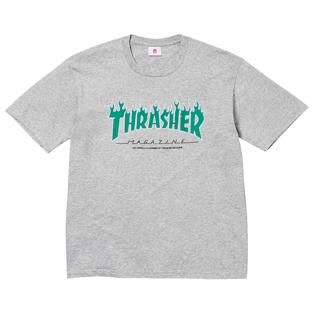 THRASHER TEE [HEATHER] - Bloody Sunday