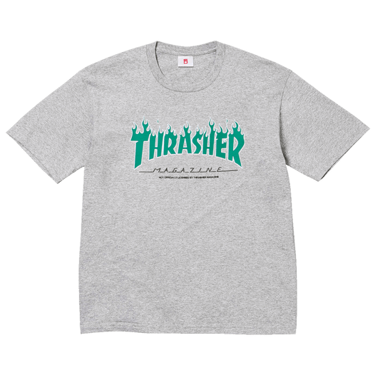 THRASHER TEE [HEATHER] - Bloody Sunday