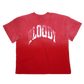 VINTAGE WASH CROP TEE [RED] - Bloody Sunday