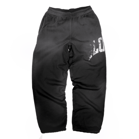 VINTAGE WASH SWEATPANTS [BLACK] - Bloody Sunday