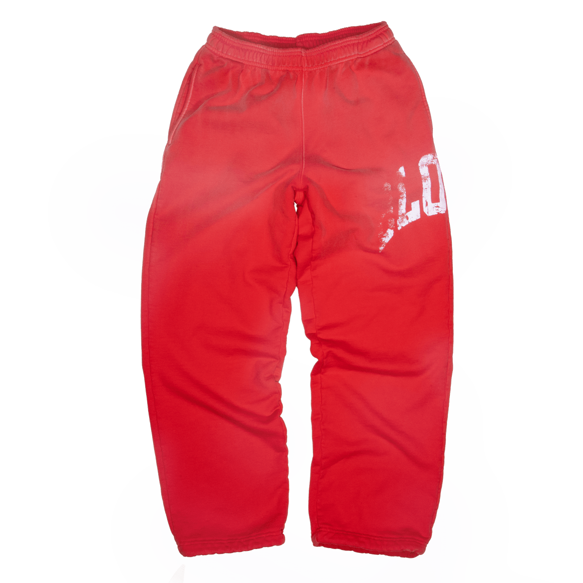 VINTAGE WASH SWEATPANTS [RED] - Bloody Sunday