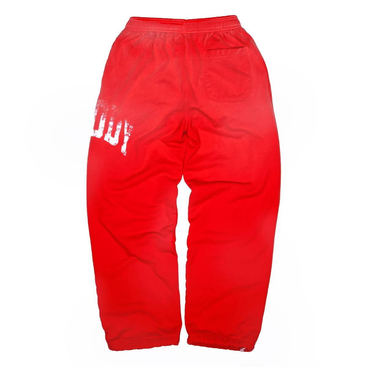 VINTAGE WASH SWEATPANTS [RED] - Bloody Sunday